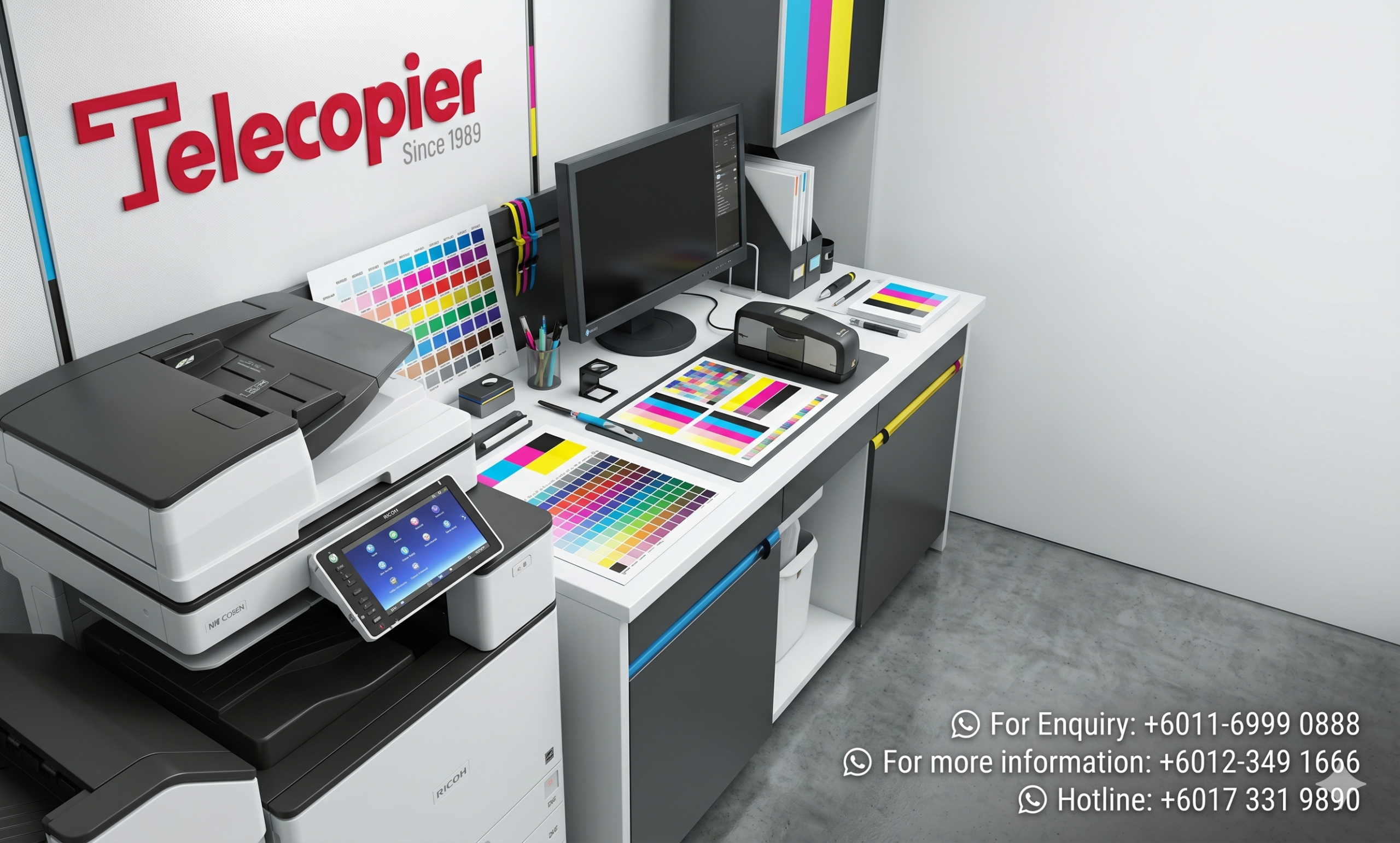 colour copier rental for business in kl and selangor