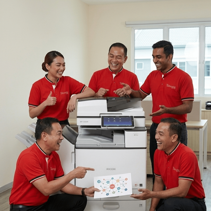 colour copier rental for business in kl and selangor