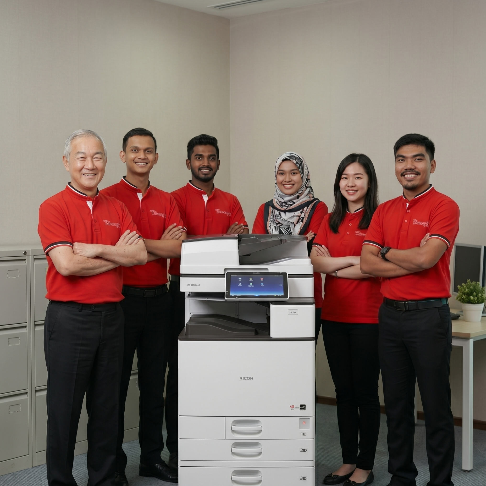 copier rental for government offices in putrajaya